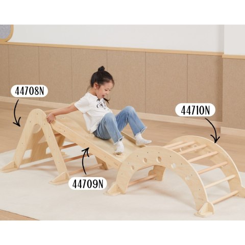 VIGA Drewniany Bujak Naturalny Montessori
