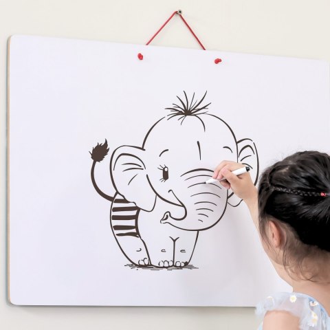 Viga 2w1 Tablica Edukacyjna z Magnetyczną Mapą Świata Montessori