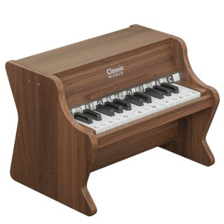 CLASSIC WORLD Drewniane Pianino Klasyczne + Książeczka do Nauki