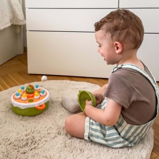 WOOPIE Gra Zręcznościowa Łowienie Dinozaurów 4w1 Katapulta