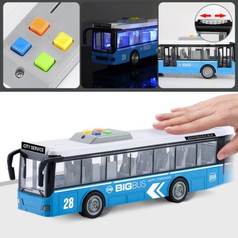 WOOPIE Autobus Miejski Interaktwny Elektryczny 1:16