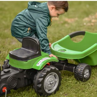 WOOPIE Traktor na Pedały Big PowerTrac z Przyczepą XXL