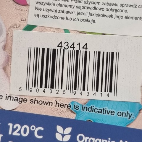 WOOPIE Zestaw do Piasku w Wiaderku Wieża 8 el. BIODEGRADOWALNY ORGANICZNY MATERIAŁ