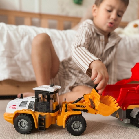 🚜 MEGA ZESTAW 5w1: Ogrodowy Plac Budowy XXL