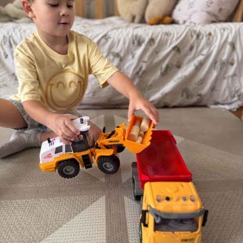 🚜 MEGA ZESTAW 5w1: Ogrodowy Plac Budowy XXL