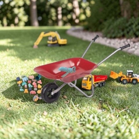 🚜 MEGA ZESTAW 5w1: Ogrodowy Plac Budowy XXL