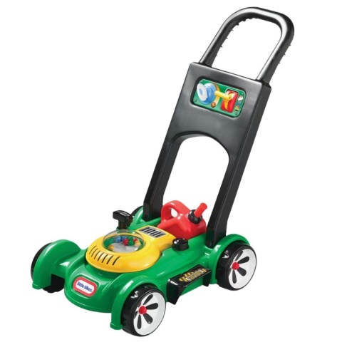 🧑‍🌾 Zestaw Małego Ogrodnika 4w1: Kosiarka Little Tikes + Skrzynka z Wkrętarką + Metalowe Konewki i Narzędzia