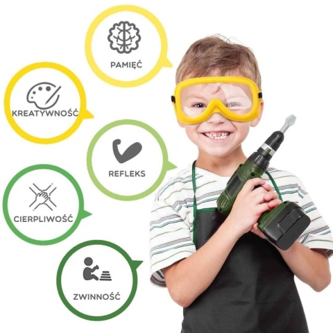 🧑‍🌾 Zestaw Małego Ogrodnika 4w1: Kosiarka Little Tikes + Skrzynka z Wkrętarką + Metalowe Konewki i Narzędzia