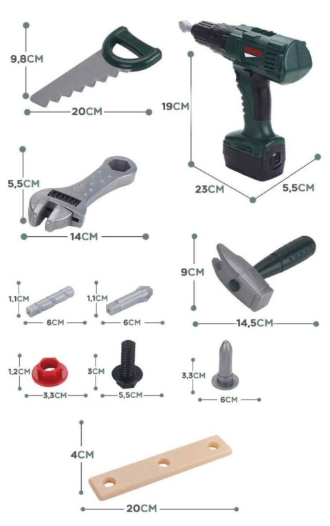 🧑‍🌾 Zestaw Małego Ogrodnika 4w1: Kosiarka Little Tikes + Skrzynka z Wkrętarką + Metalowe Konewki i Narzędzia