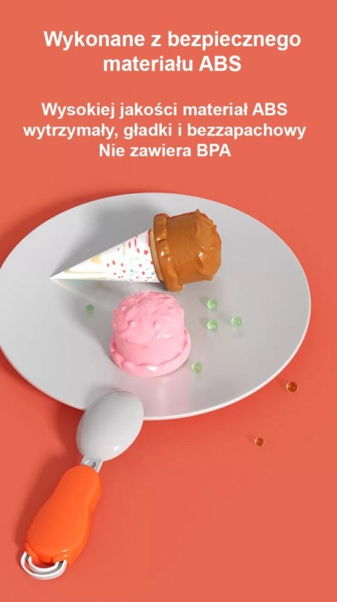 Woopie Lodziarnia Zestaw do Zabawy w Sklep Kuchnia w Plecaku 36 el.
