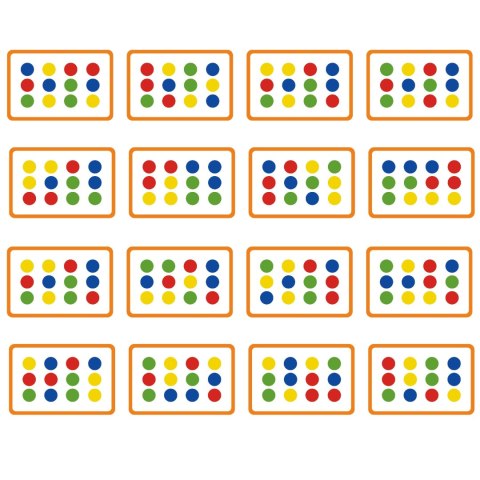VIGA Gra Logiczna Odwzoruj Kolory i Figury Sorter Montessori