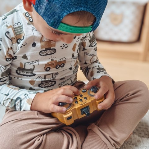 WOOPIE Zdalnie Sterowany Wózek Widłowy 2w1 Dźwig RC - Skala 1:24