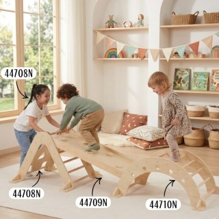 VIGA Drewniana Drabinka Pikler Trójkąt Wspinaczkowy Montessori