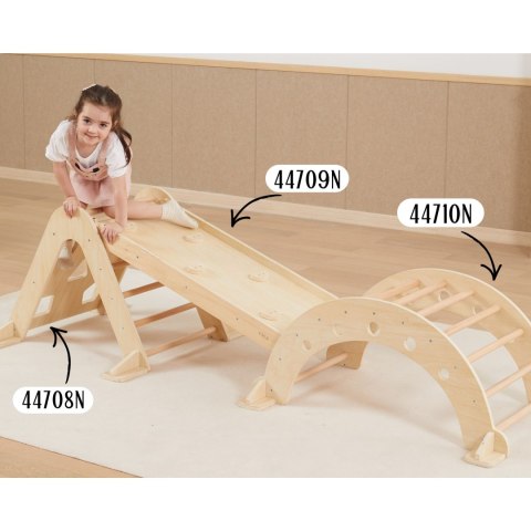 VIGA Drewniany Bujak Naturalny Montessori