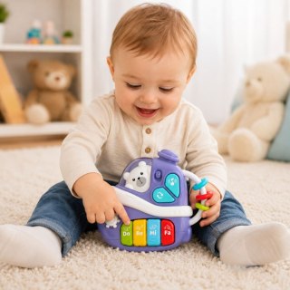 WOOPIE BABY Interaktywne Muzyczne Pianinko Statek