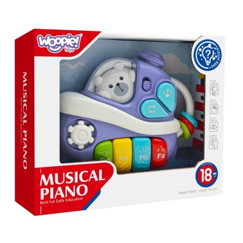 WOOPIE BABY Interaktywne Muzyczne Pianinko Statek