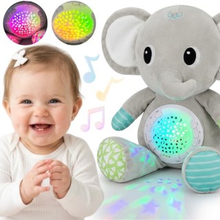 WOOPIE BABY Przytulanka Słonik Z Projektorem Uspokajacz 12 Melodii