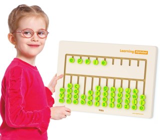 Viga Toys Tablica Sensoryczna Nauka Alfabetu